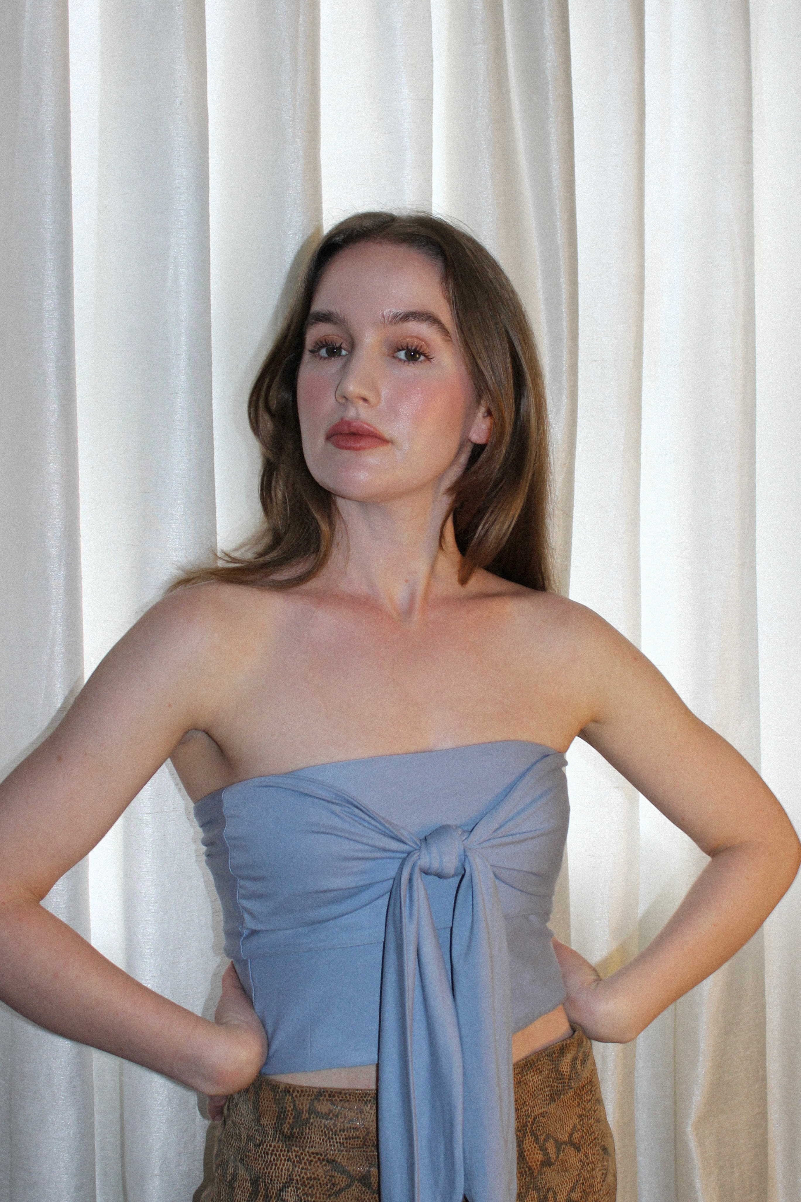 Multi Way Tube Top - Baby Blue