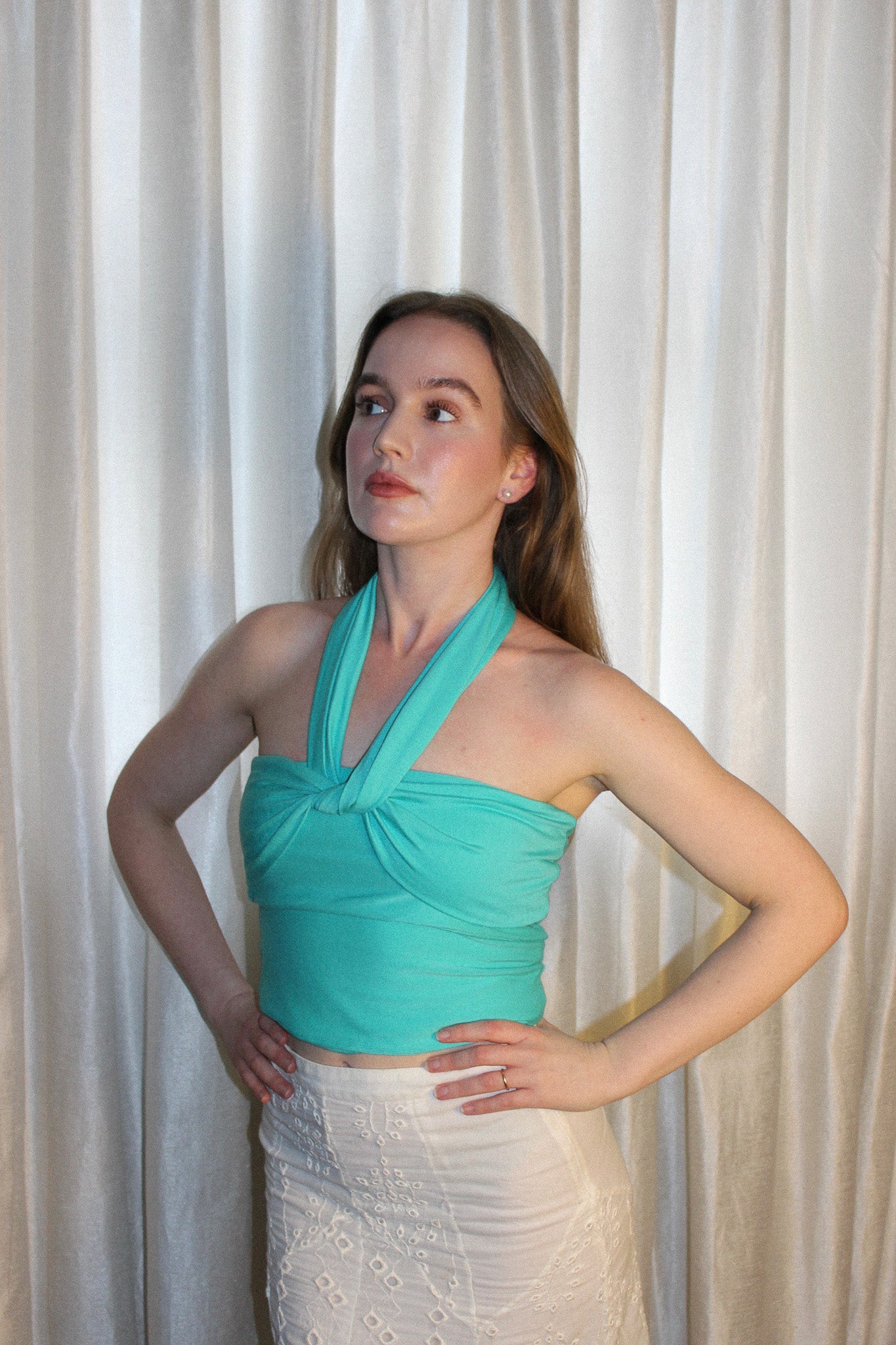 Multi Way Tube Top - Turquoise