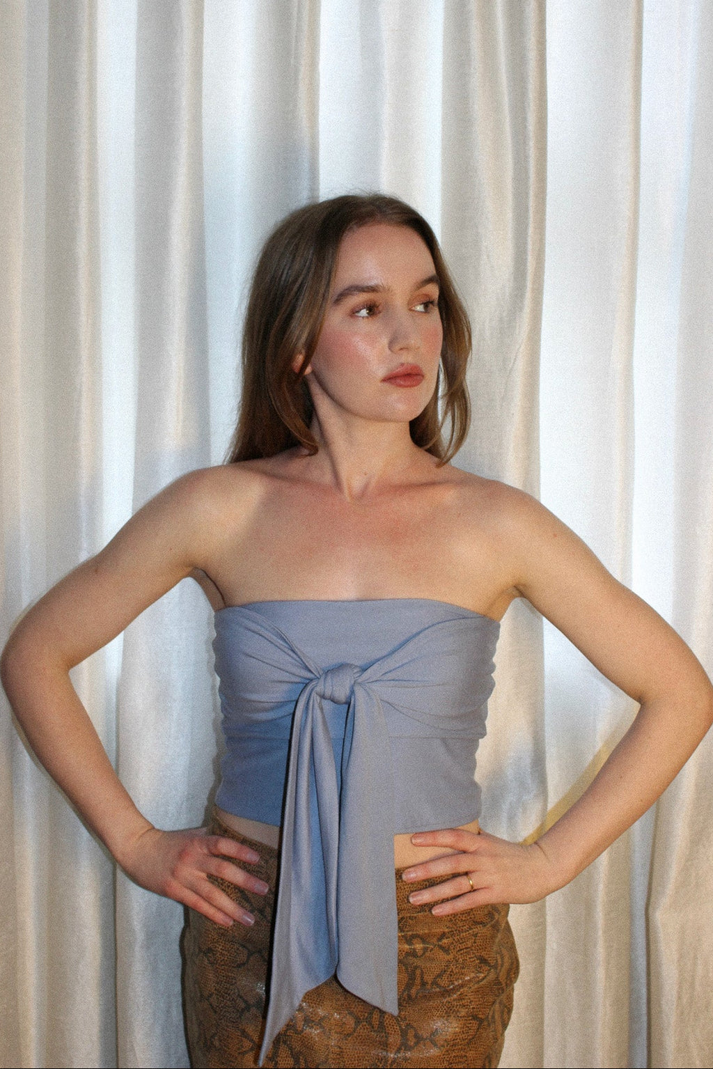 Multi Way Tube Top - Baby Blue