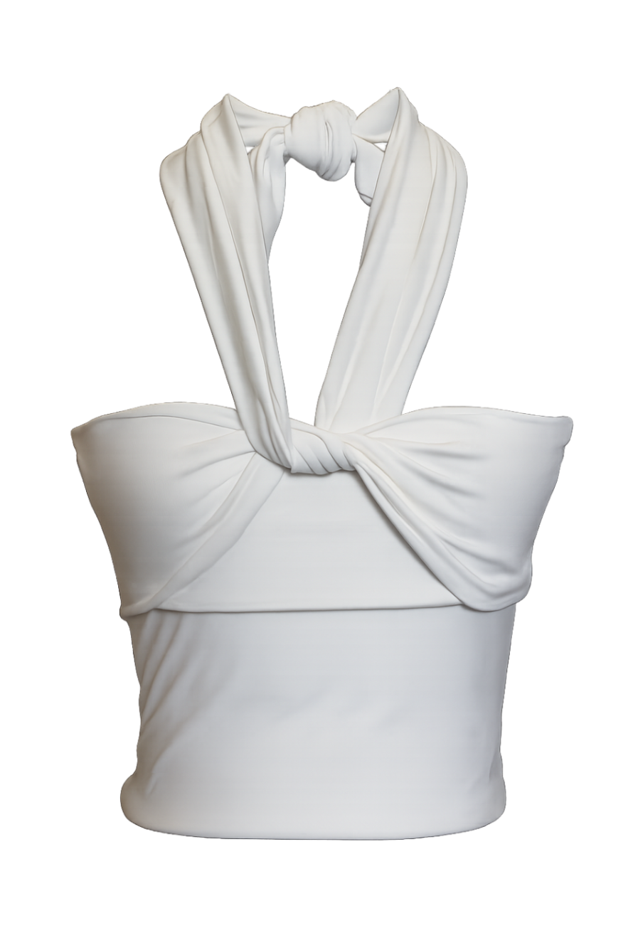 Multi Way Tube Top - White